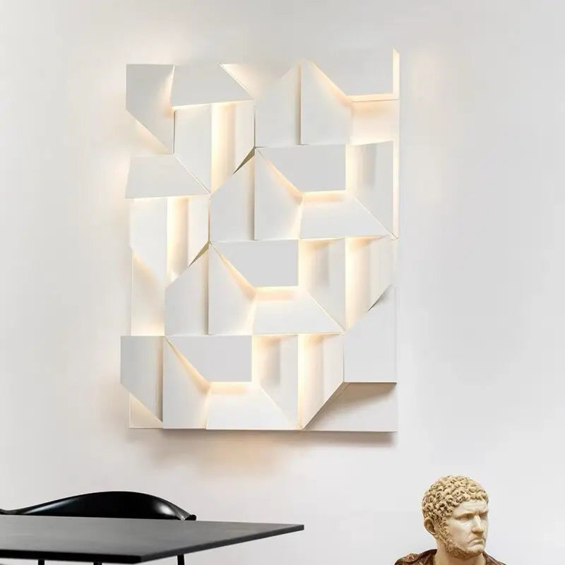 Ausgefallene Wohnzimmerleuchte. LED Lampe wohnzimmer. Modern und dimmbar.