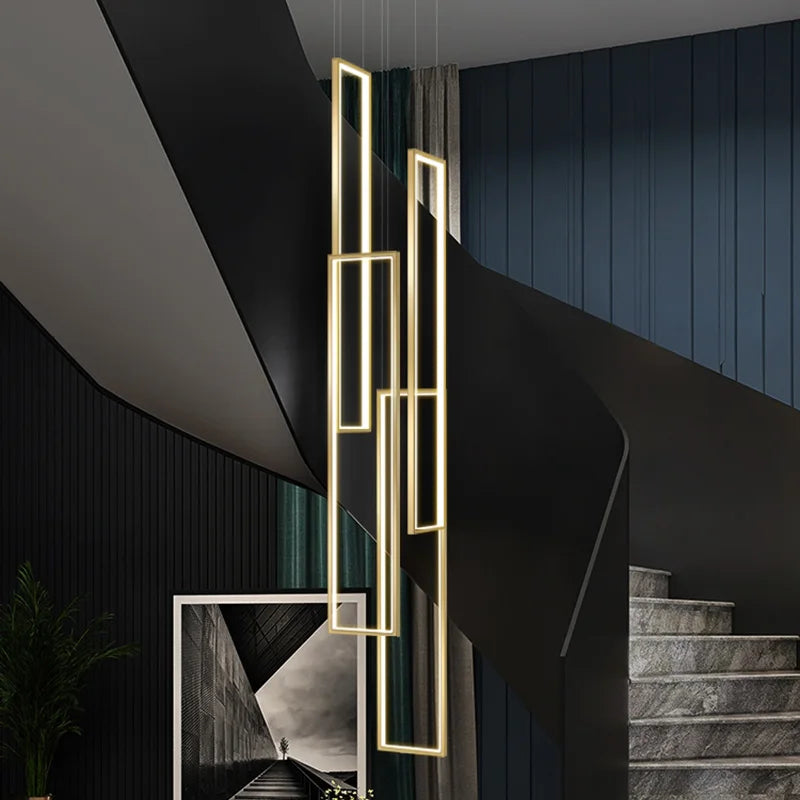 moderne Wohnzimmer LED, Ausgefallene Deckenleuchte innen, Wohnzimmerlampe in. gold, Deckenlampe