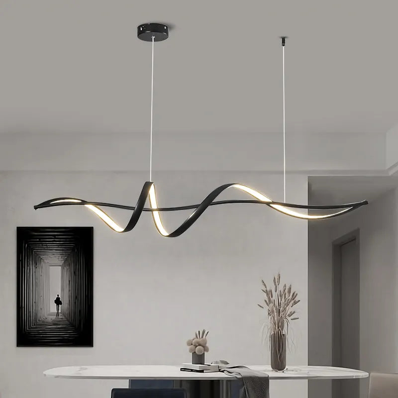 Küchen deckenleuchten in schwarz und weiß. Led leuchte dimmbar. Hängelampe. Ausgefallenes Design