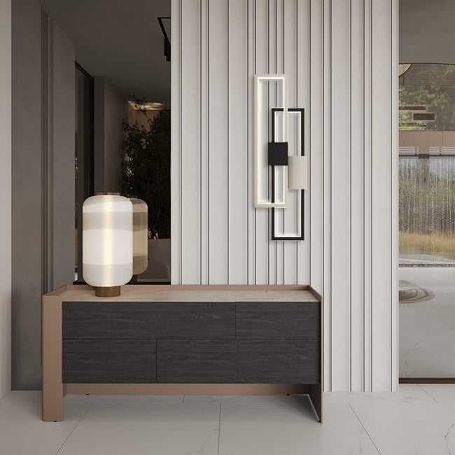 elegante led designer Wandlampe