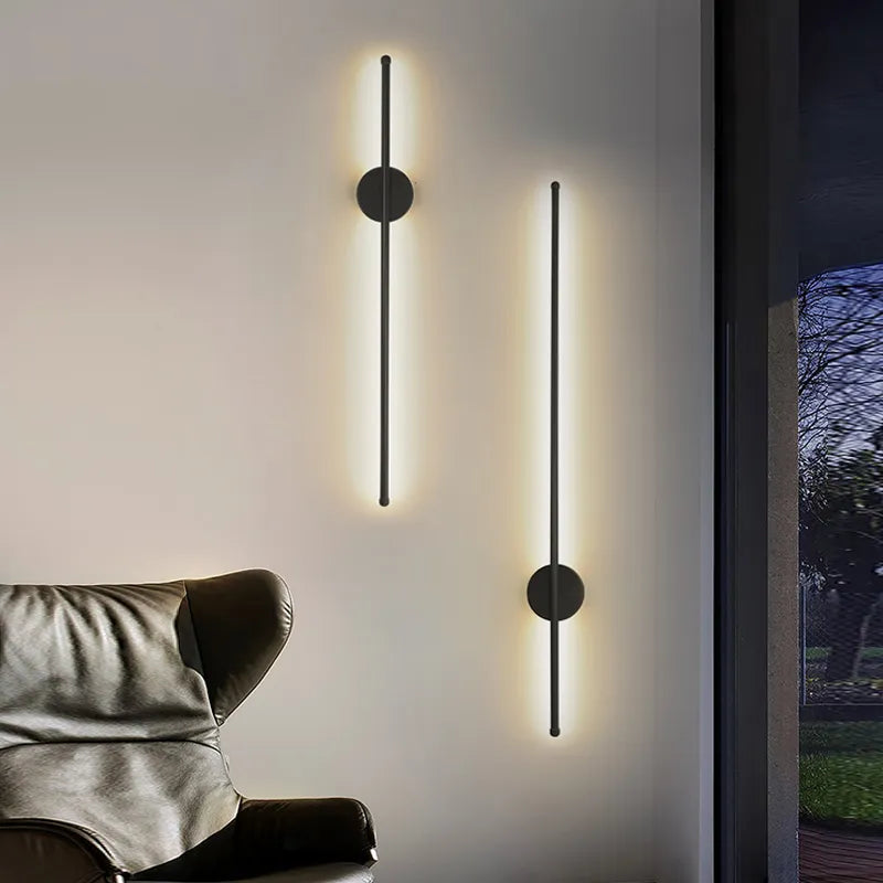 moderne LED Wandleuchten, minimalistisch