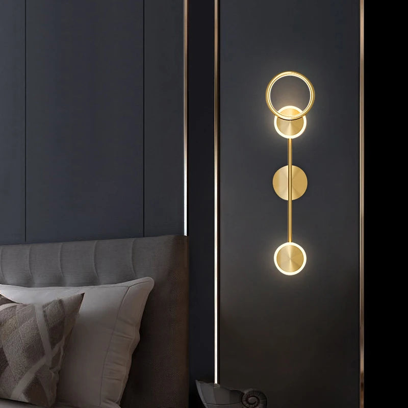 stilvolle und moderne LED Schlafzimmerlampe