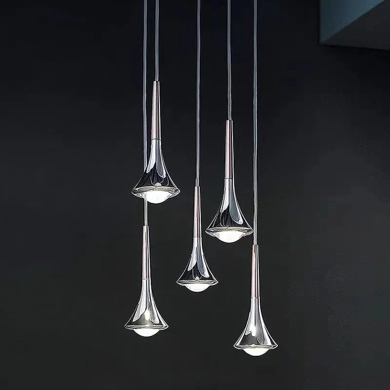 Luxus Wohnzimmerleuchte, moderne Wohnzimmerlampe, Deckenleuchte Wohnzimmer, Ausgefallene Deckenlampe, Moderne LED Leuchte