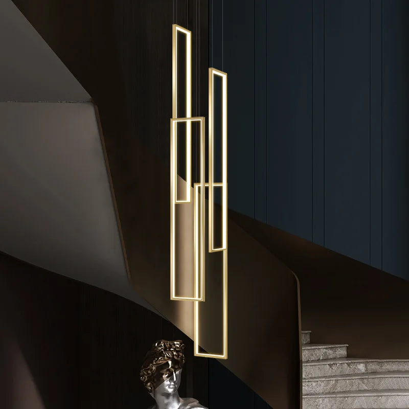 moderne Wohnzimmer LED, Ausgefallene Deckenleuchte innen, Wohnzimmerlampe in. gold, Deckenlampe