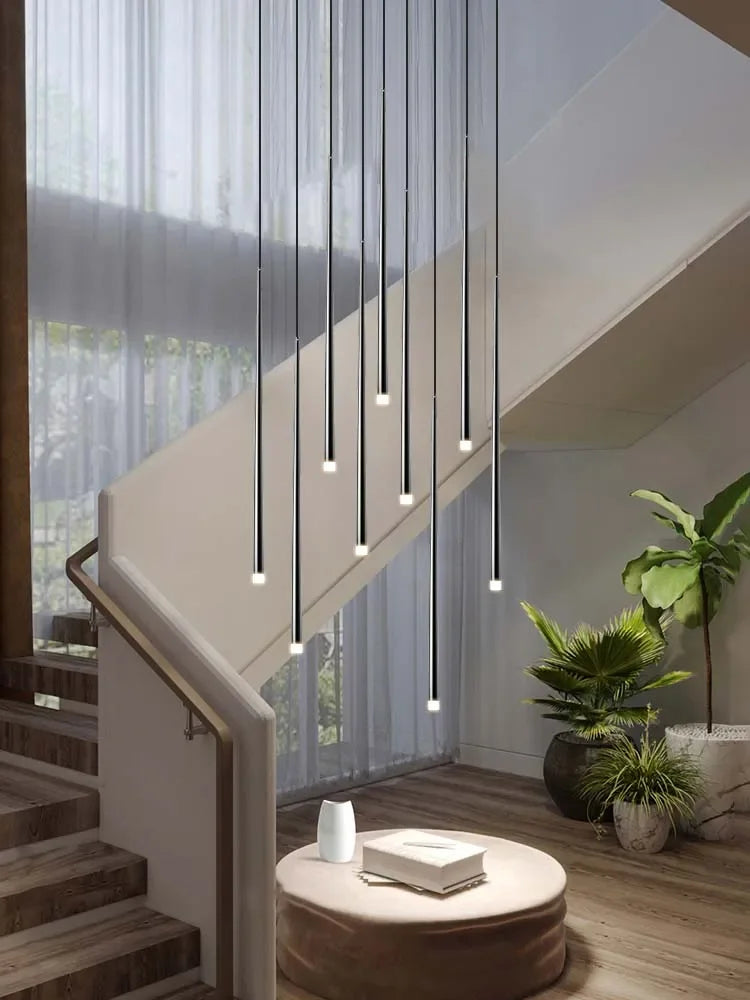 Ausgefallene deckenlampe Wohnzimmer. Elegante Leuchte in schwarz. Led Lampe Wohnzimmer
