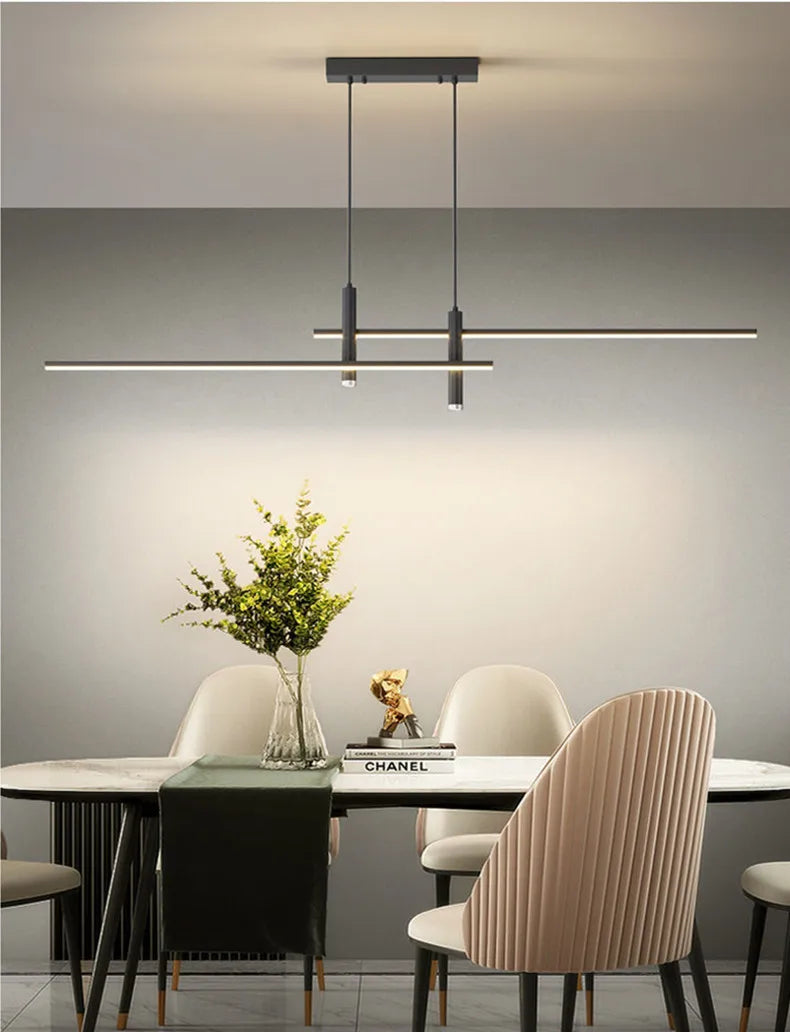 moderne led Küchenlampe, hängend, dimmbar