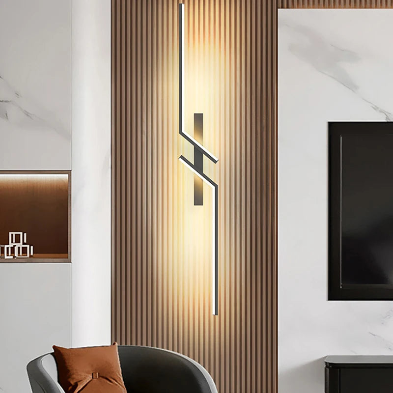 ästhetische LED Wandlampe für Ihr Wohnzimmer, dimmbar