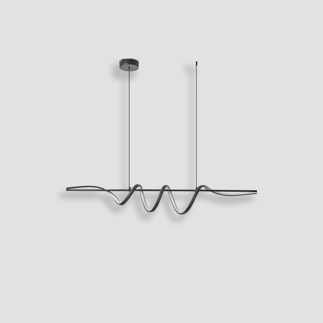 Ausgefallene Ringleuchte, moderne Deckenlampe, Esszimmerleuchte LED, Elegante Wohnzimmer Deckenleuchte, Stilvolle Lampe