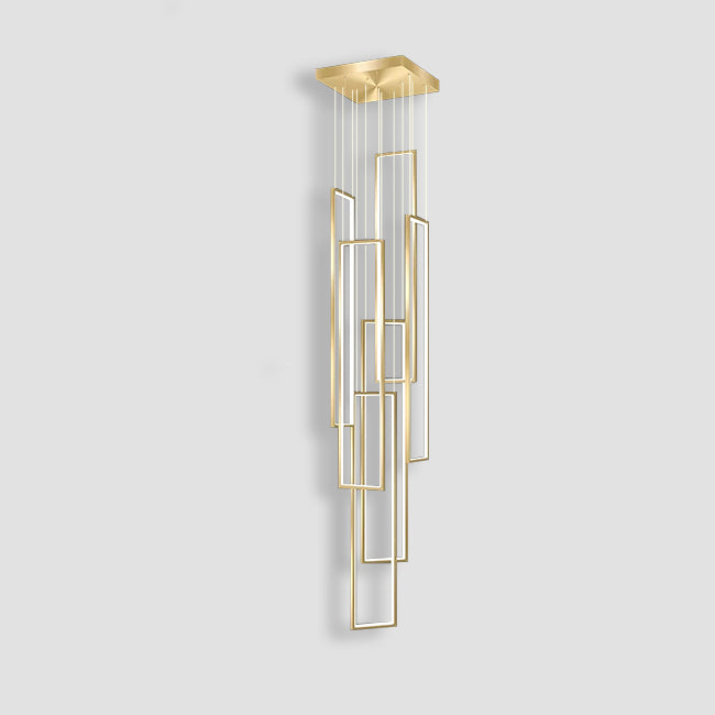 Designerlampe Wohnzimmer, Ausgefallene Wohnzimmerleuchte, moderne Deckenlampe, Elegante Flurlampe, Deckenlampe innen