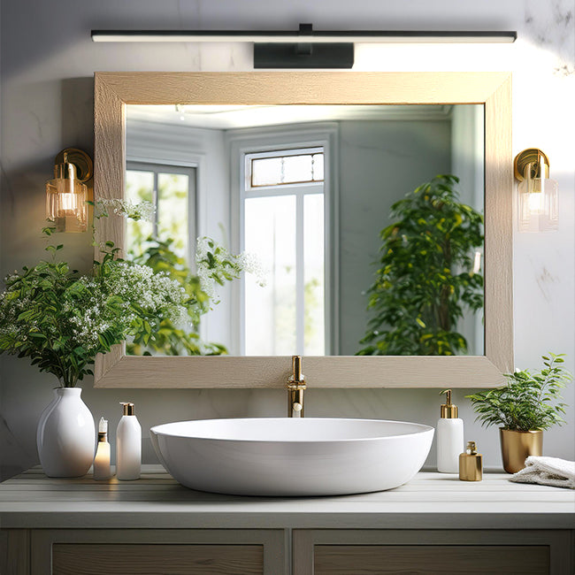 Badezimmerlampe Spiegel, moderne Wandlampe, schlichte wandlampe Bad, Wandlampe Wohnzimmer