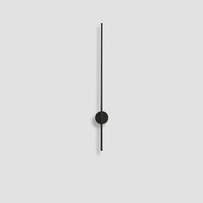 moderne designer led Wandlampe in schwarz