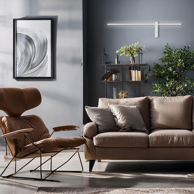 moderne Wandlampe fürs Wohnzimmer