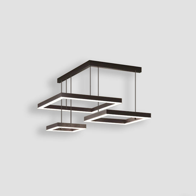 moderne Deckenlampe in schwarz